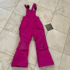 Lands End Squall snow bib size 5